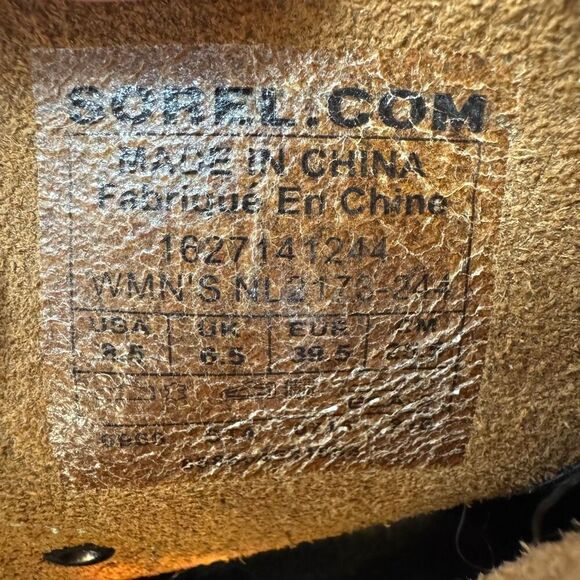 Sorel Joan of Arc Wedge Boots Size 8.5 - Picture 6 of 7